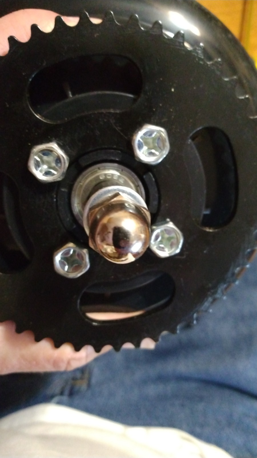 Razor Scooter E90 Rear Wheel Complete (Chain Driven) – W13111401048 – OEM