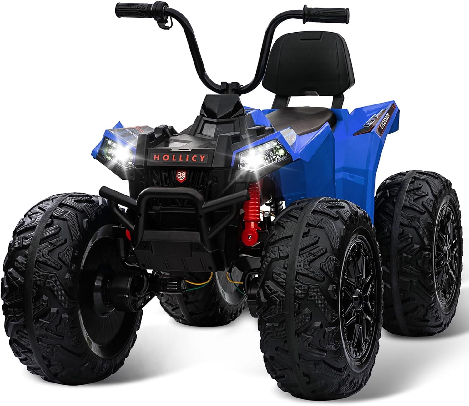 Kids ATV 24V Ride on Car 4WD Quad Electric Vehicle 4x80W 7AHx2 Battery LED Toy