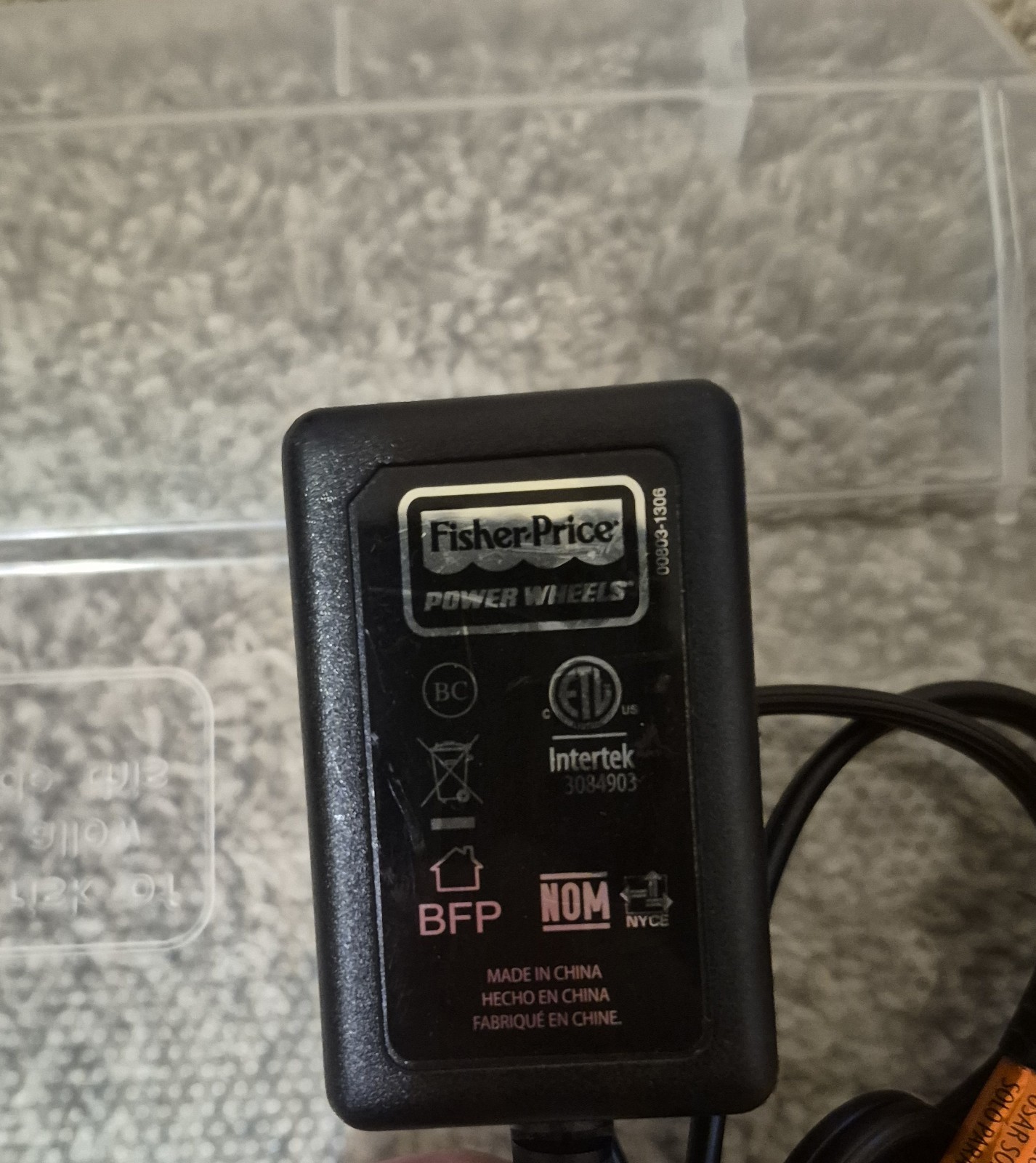 *Genuine* Power Wheels 12 Volt Battery Outlet Charger Tested Works