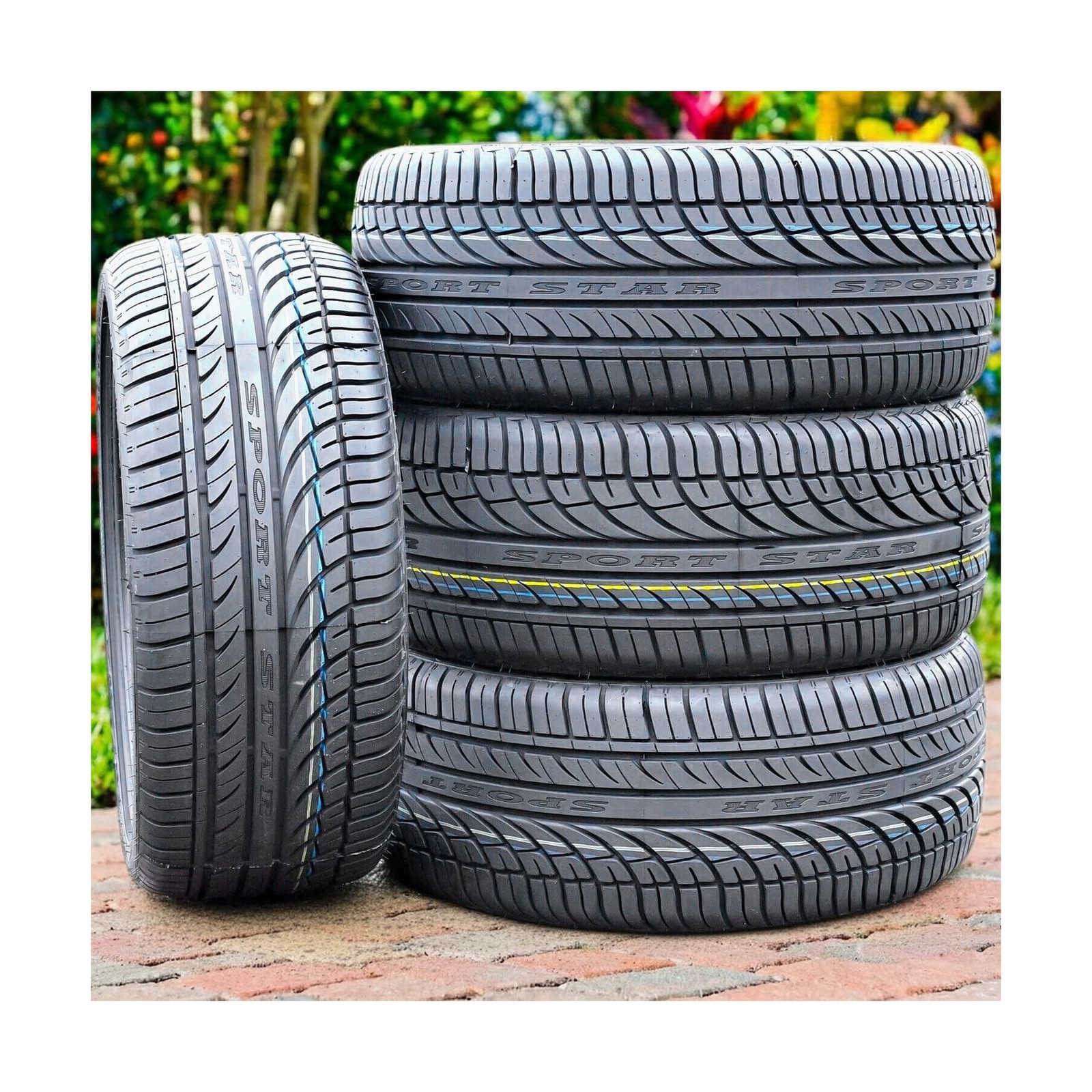 Fullway HP108 All-Season Passenger Car High Performance Radial Tire-225/45R18…