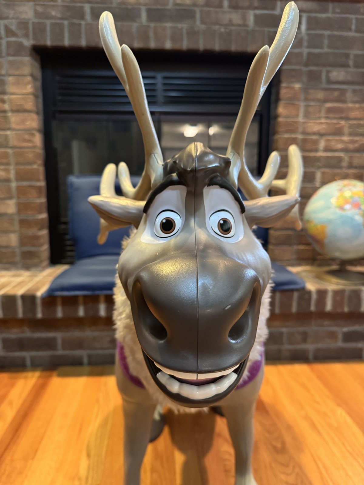 Disney Frozen 2 Playdate Sven Ride-On Reindeer Child Size Toy with Sounds Video