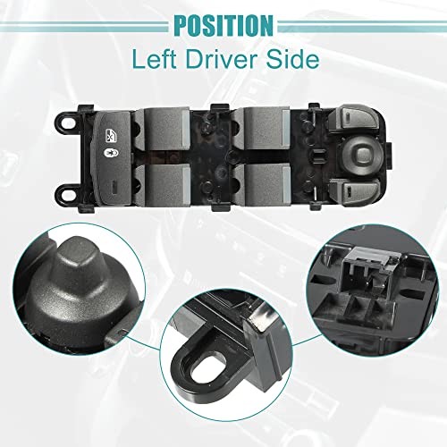 Front Left Window Switch for Land Rover Discovery Sport 2014-2015 LR085483