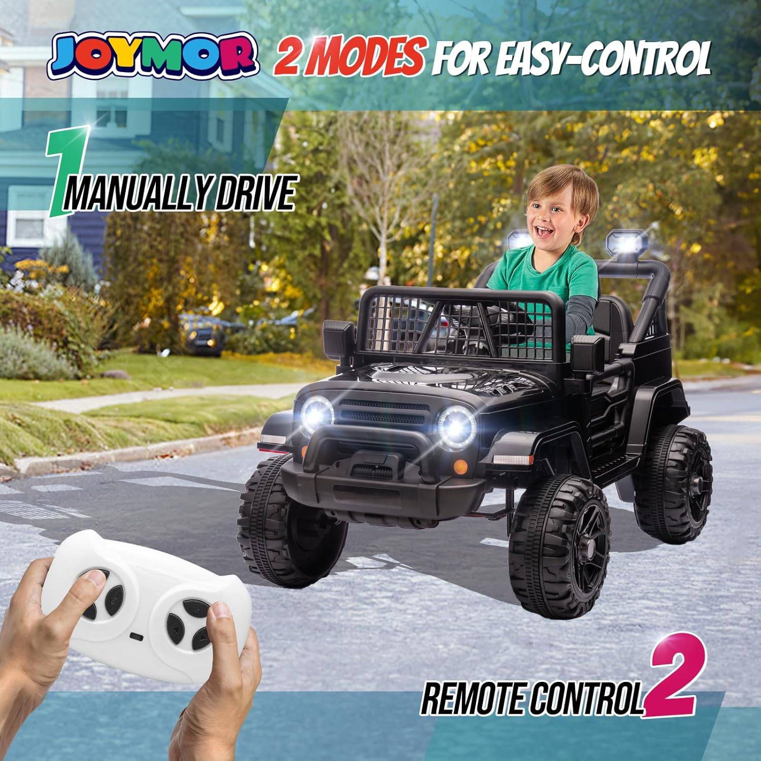 12V Kids Ride on Truck with Remote ,Battery Powered Kids Car, Electric Play Car