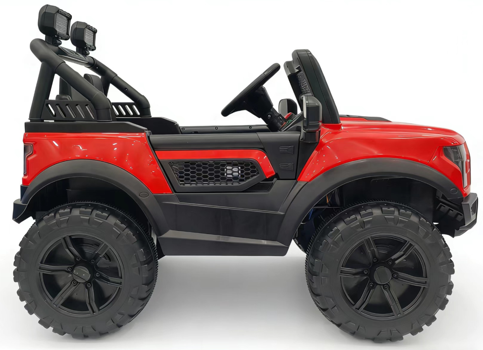 12V Kids Ride On Car – 2 Motors, Remote, Swing & Lights