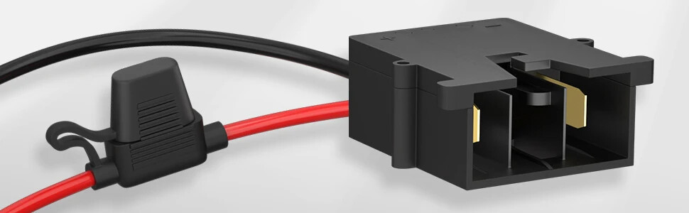 12AWG Wire Harness 40A Battery Connector For Fisher Price 12V Ride On Toys