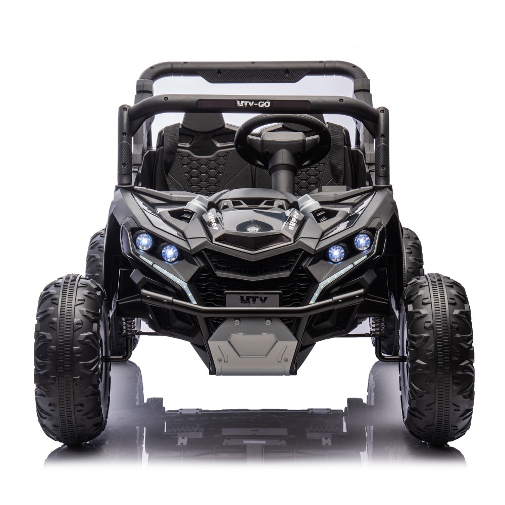 24V 2-Seater Kids Ride On UTV W/Parents Remote Control,4-Wheel Suspension for