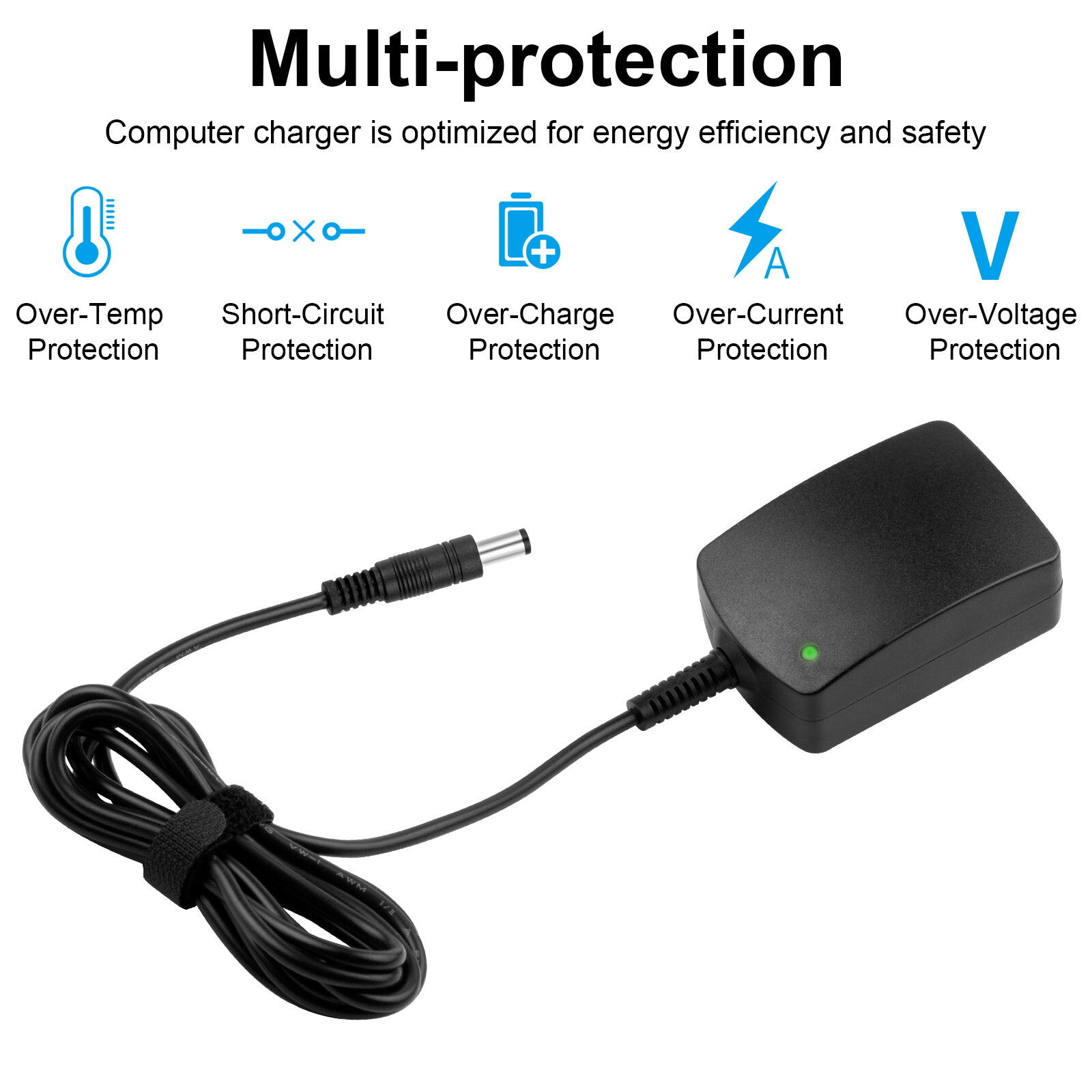 6V 12V Battery Charger for Kids Ride On Car Best Choice Products Wrangler SUV US