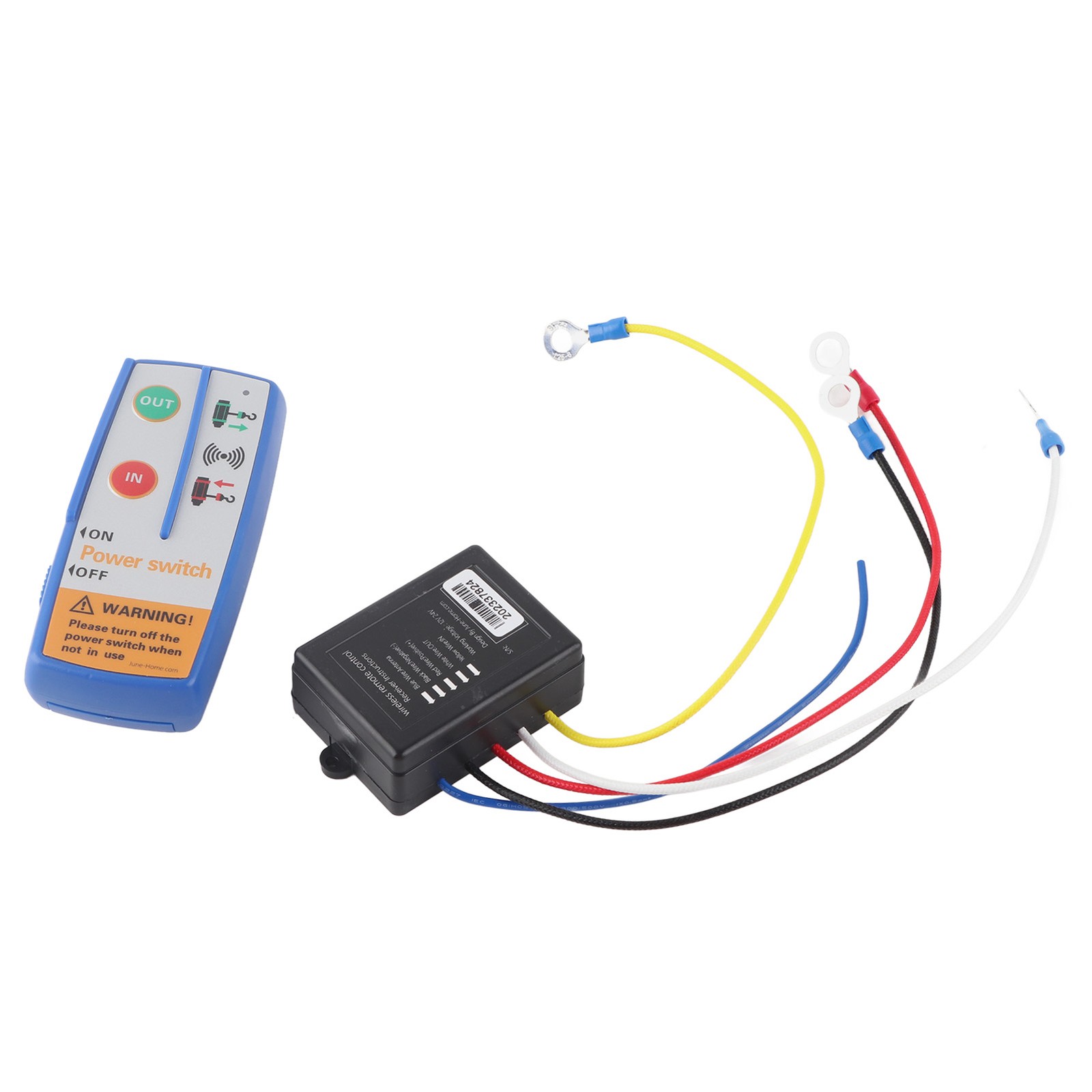 Wireless Winch Transmitter For Truck ATV SUV Remote Control System MRQS