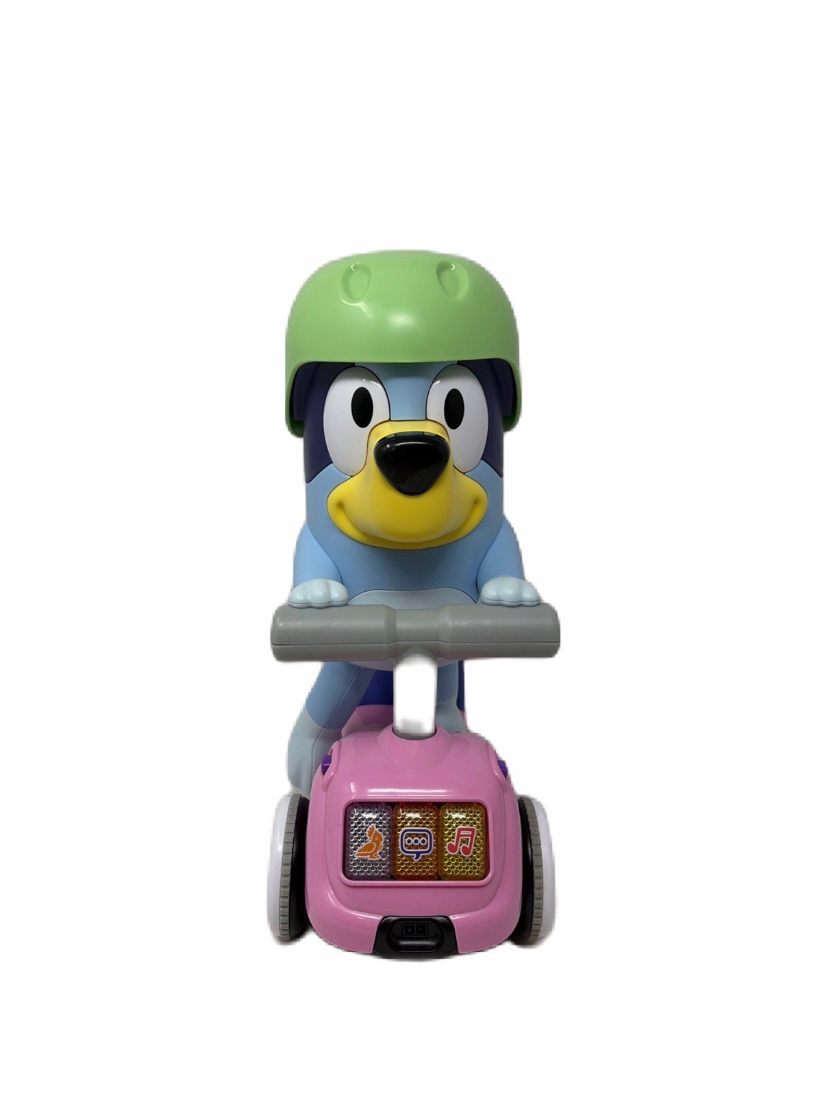 VTech SCOOTER TIME BLUEY DOG interactive toy w/ motion light sound games