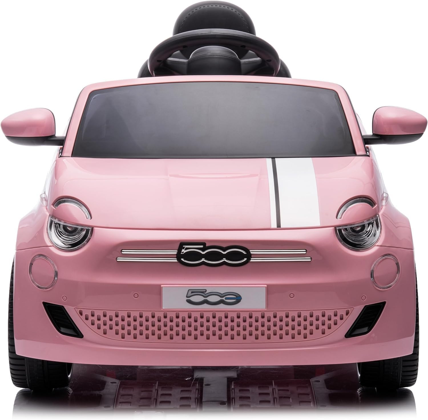 Fiat 500 12V Battery Duodrive Kidpro Ride-On Car with Dual-Drive Mode, Manual an