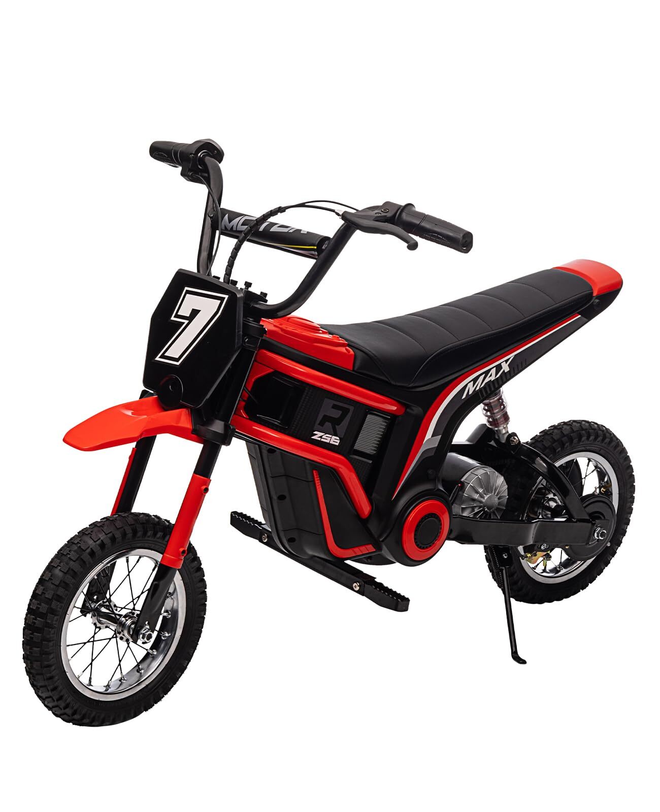 Kids Ride On Dirt Bike 350W Electric Motorcycle Up to 14.29MPH 24V Battery 8-14