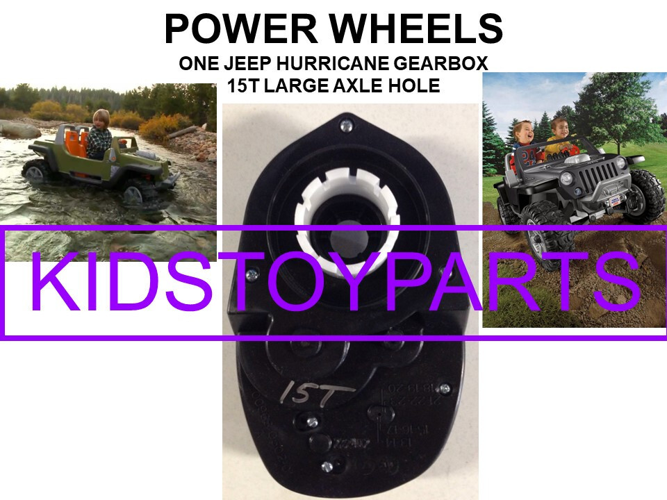 One 15t 16t 17t Large Axle GEARBOX FITS POWER WHEELS HURRICANES F150 DUNE RACER