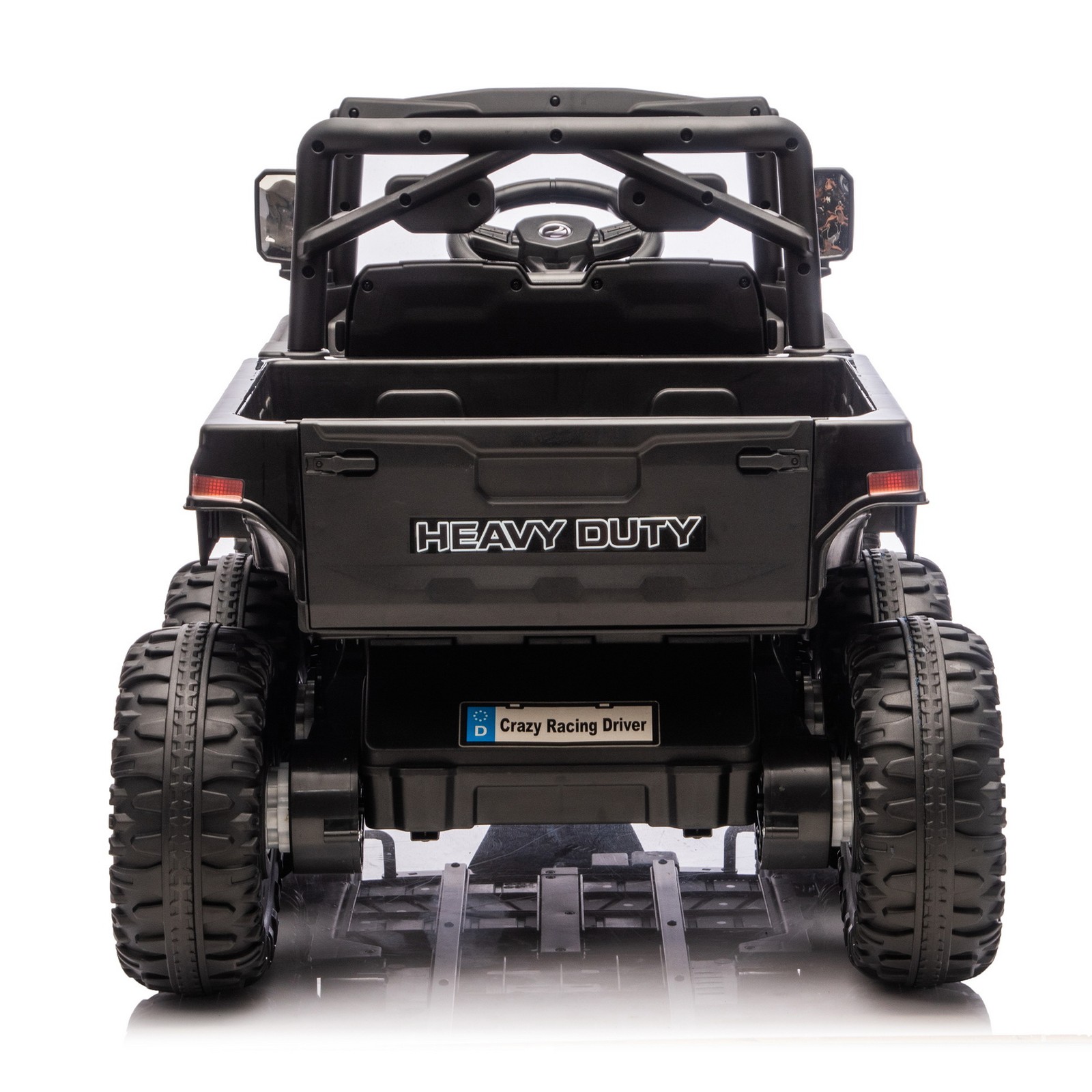24V 440W Kids Ride on Dump Truck UTV Toy Car 4WD 6-Wheels Parent Control Music