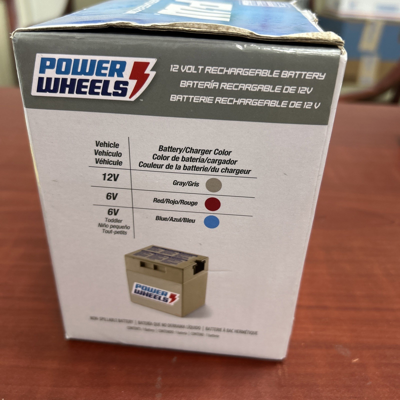 Fisher-Price Power Wheels 74777 12V Rechargeable Battery