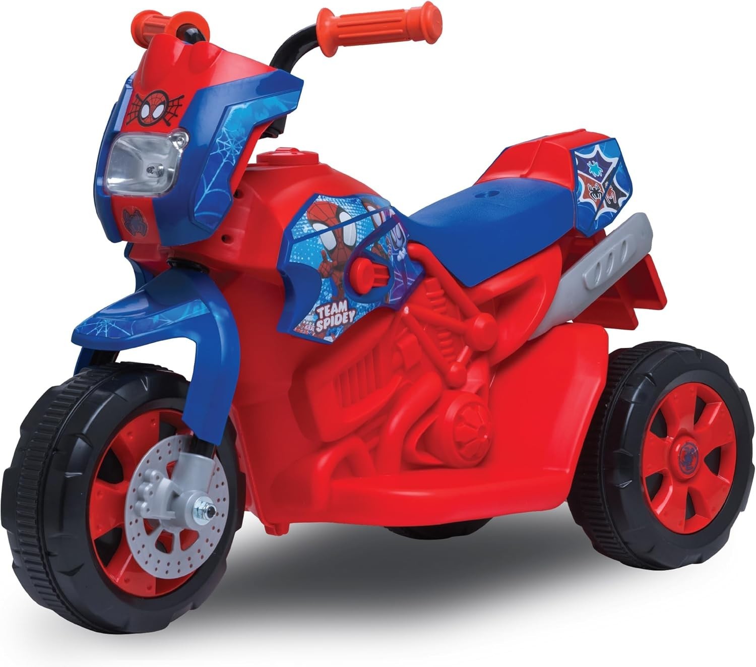 Kid Trax 6V Marvel Spiderman Disney Junior Toddler Bike – Ride On Toys, Kids Bik