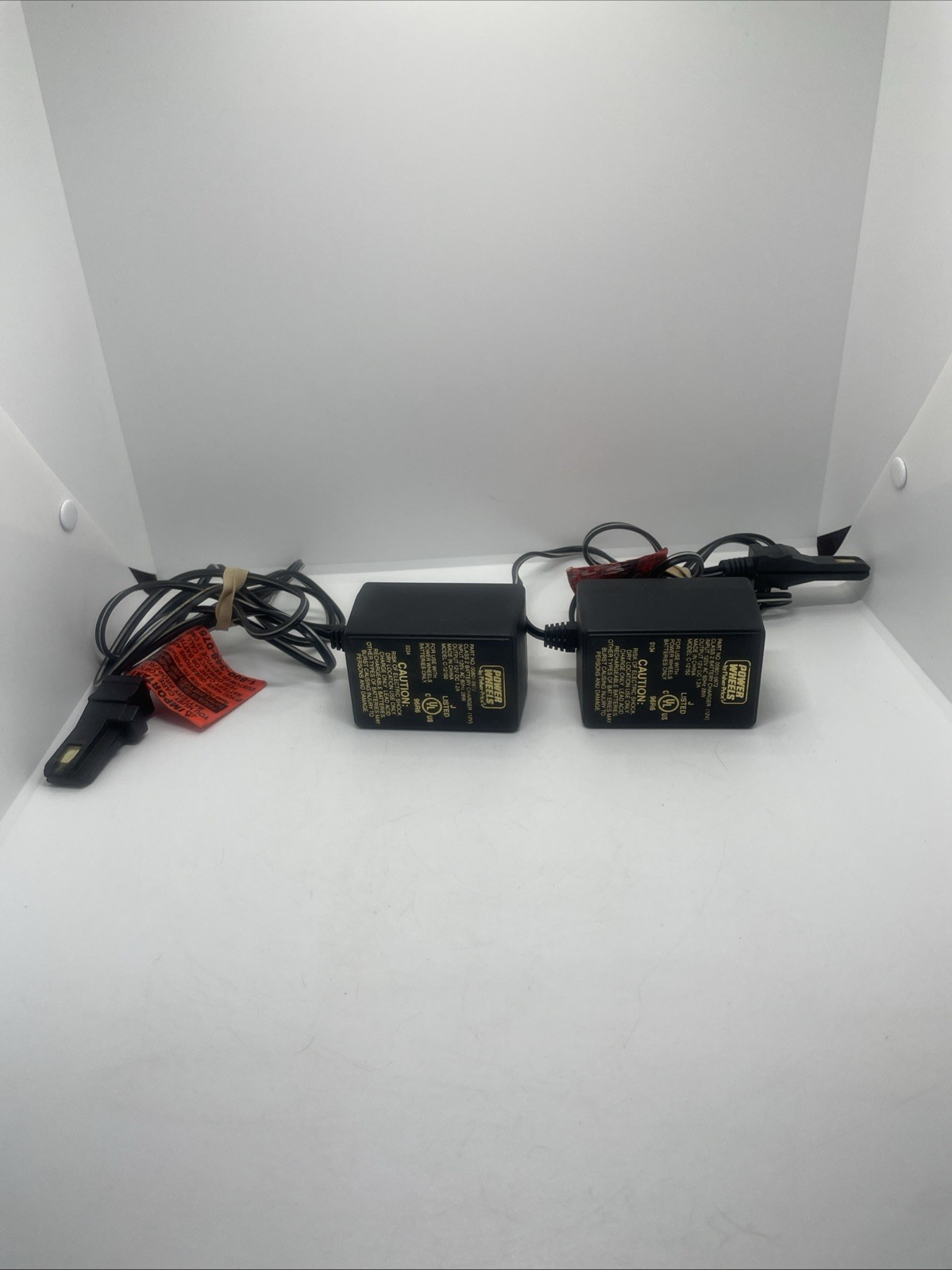 2 OEM Fisher Price Power Wheels 00801-0972 Model: C-12150 12 V ( 2 Chargers )
