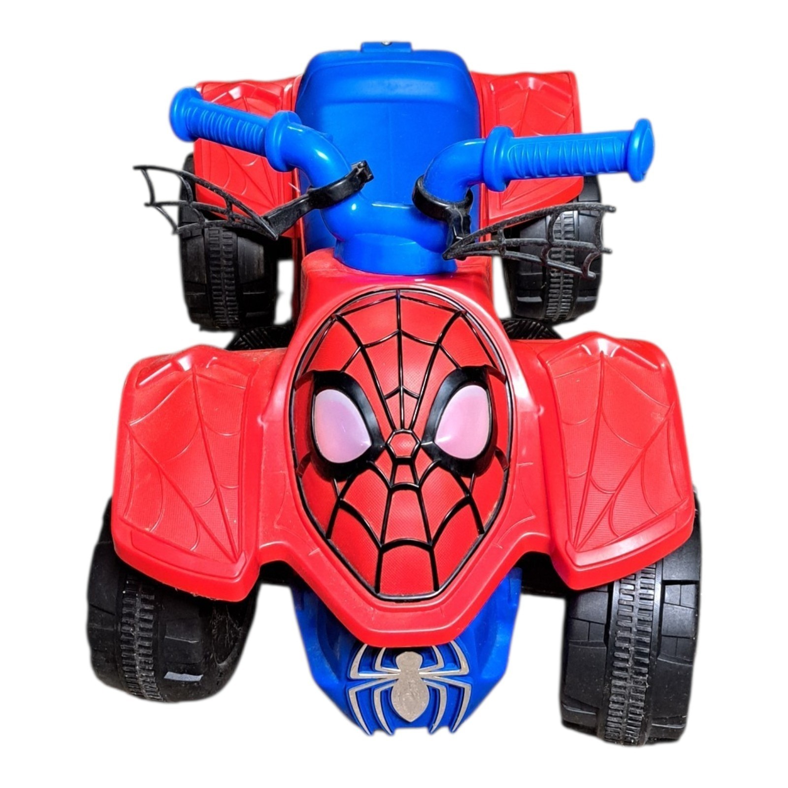Dynacraft Marvel Spider-Man 6V Battery Powered Little Quad Kids Ride On ATV