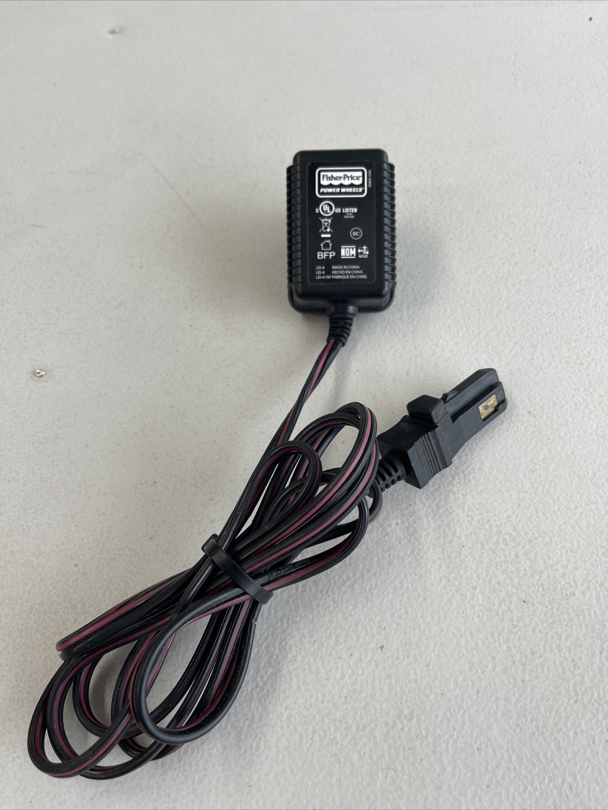 For Power Wheels 00801-1778 12V Battery Charger Fisher Price 6′ cable