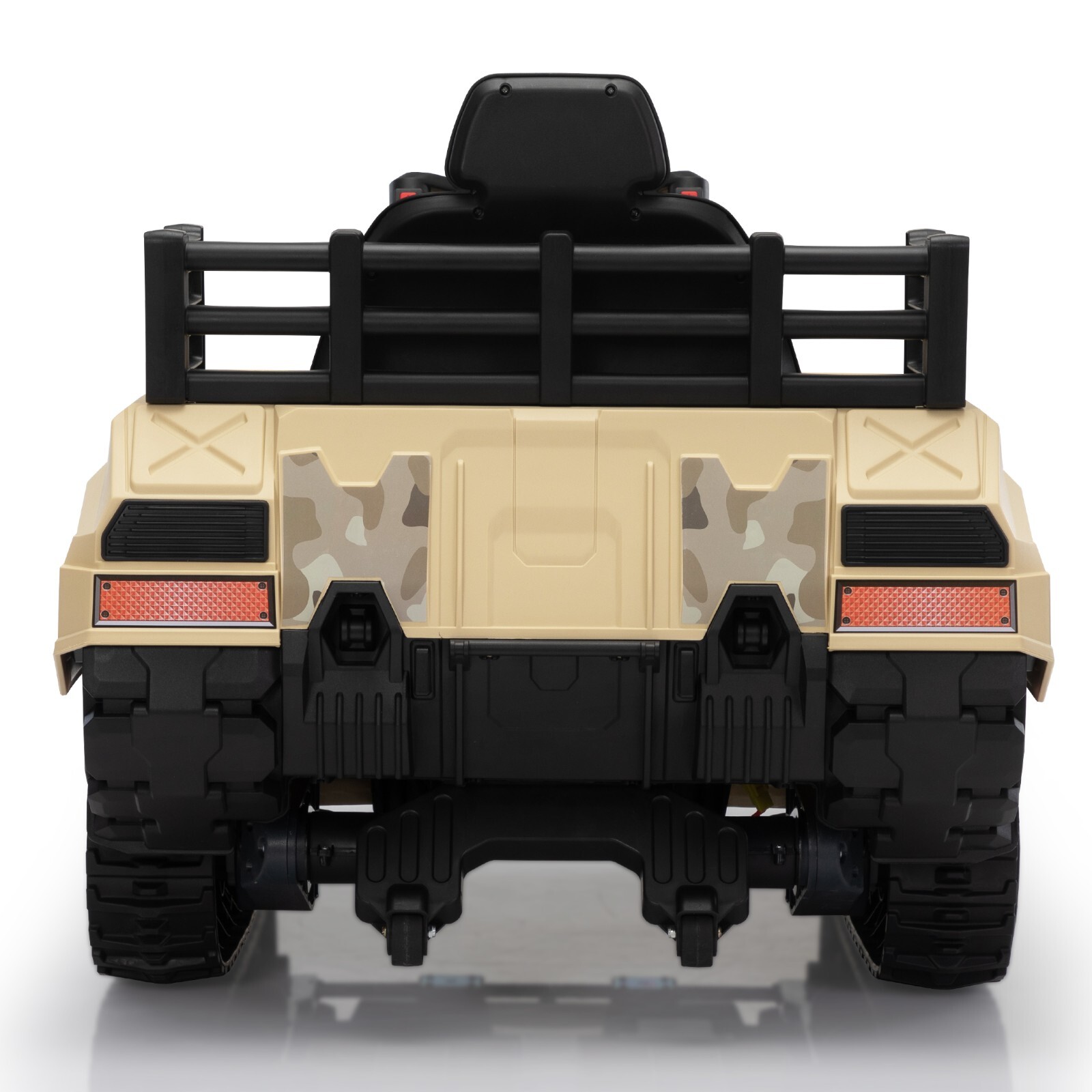 24V Kids Electric Tank Ride-On Power Remote Control Tank Car w/ 360° Spin