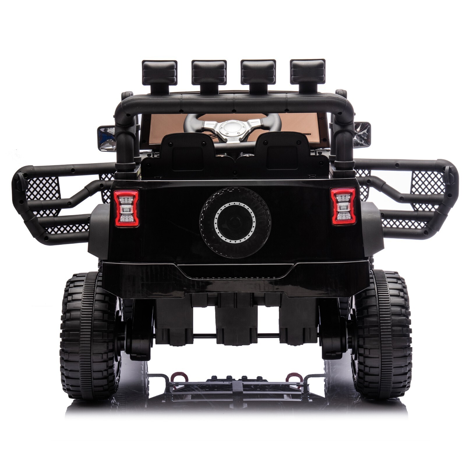 24V 400W Kids Ride on Jeep Electric Car Toy Four Wheel Suspension w/ Remote MP3