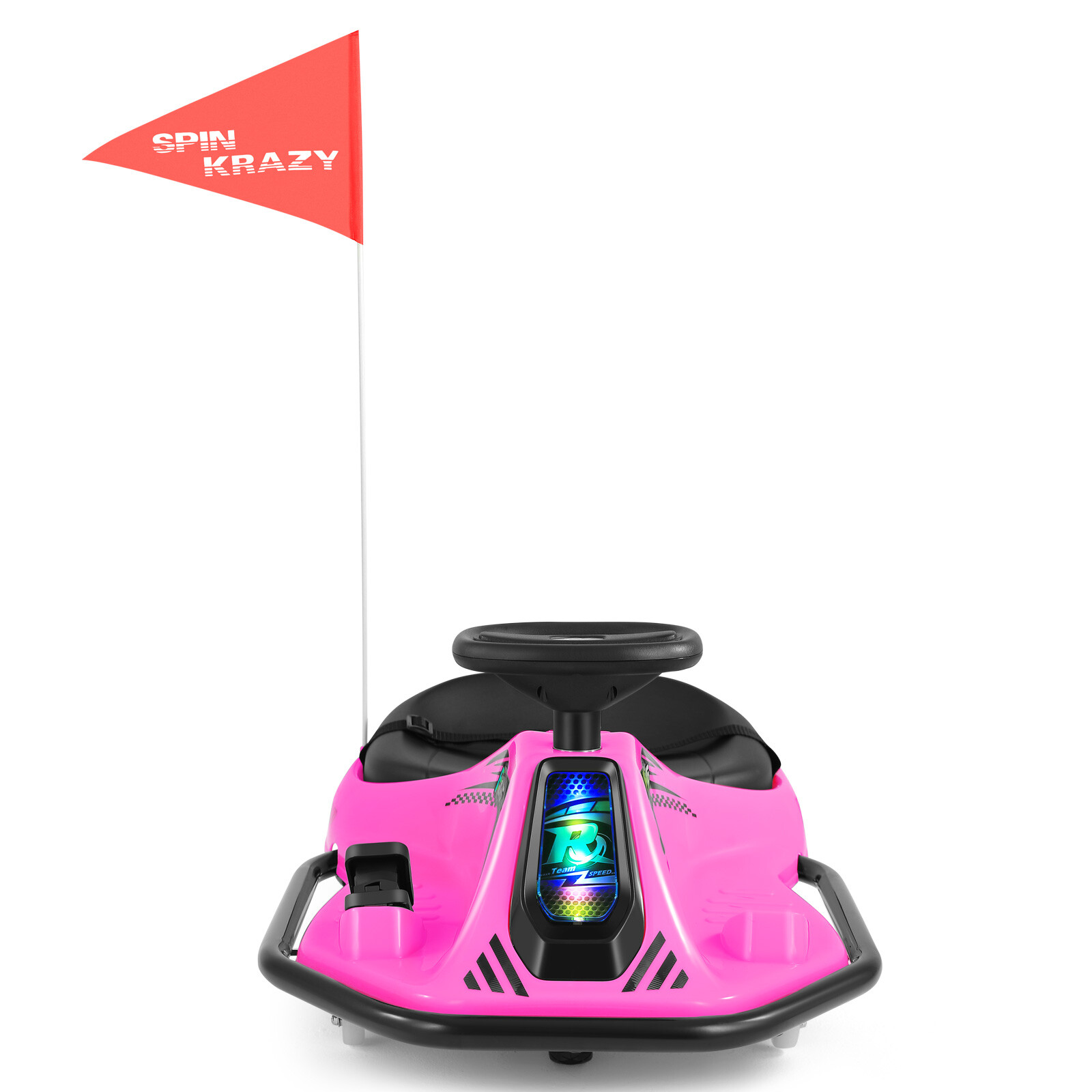 24V Electric 360° Rotating Ride On Drifting Car with 2Speed,Flag,Bluetooth,Music
