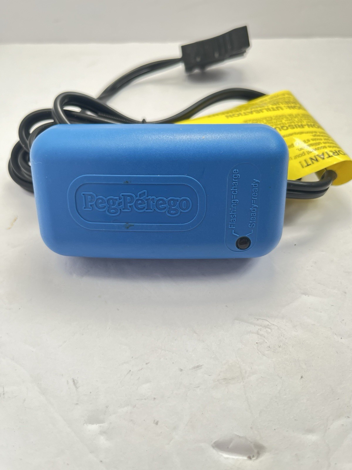 Genuine Peg-Perego 12V DC Class 2 Battery Charger Model 25200030 OEM