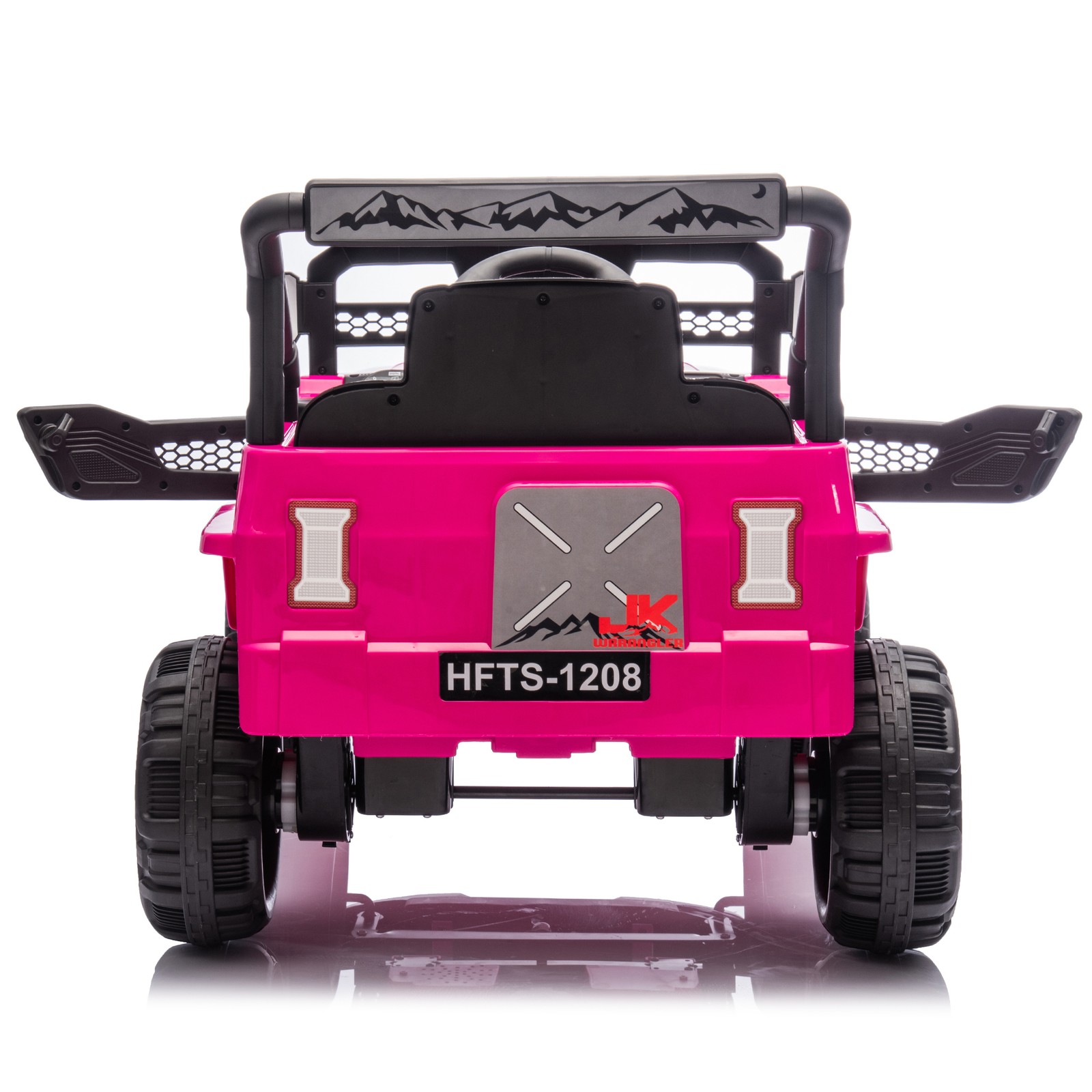 12V Kids Ride On Electric Truck Car Early education function kids aged 1-4 Pink