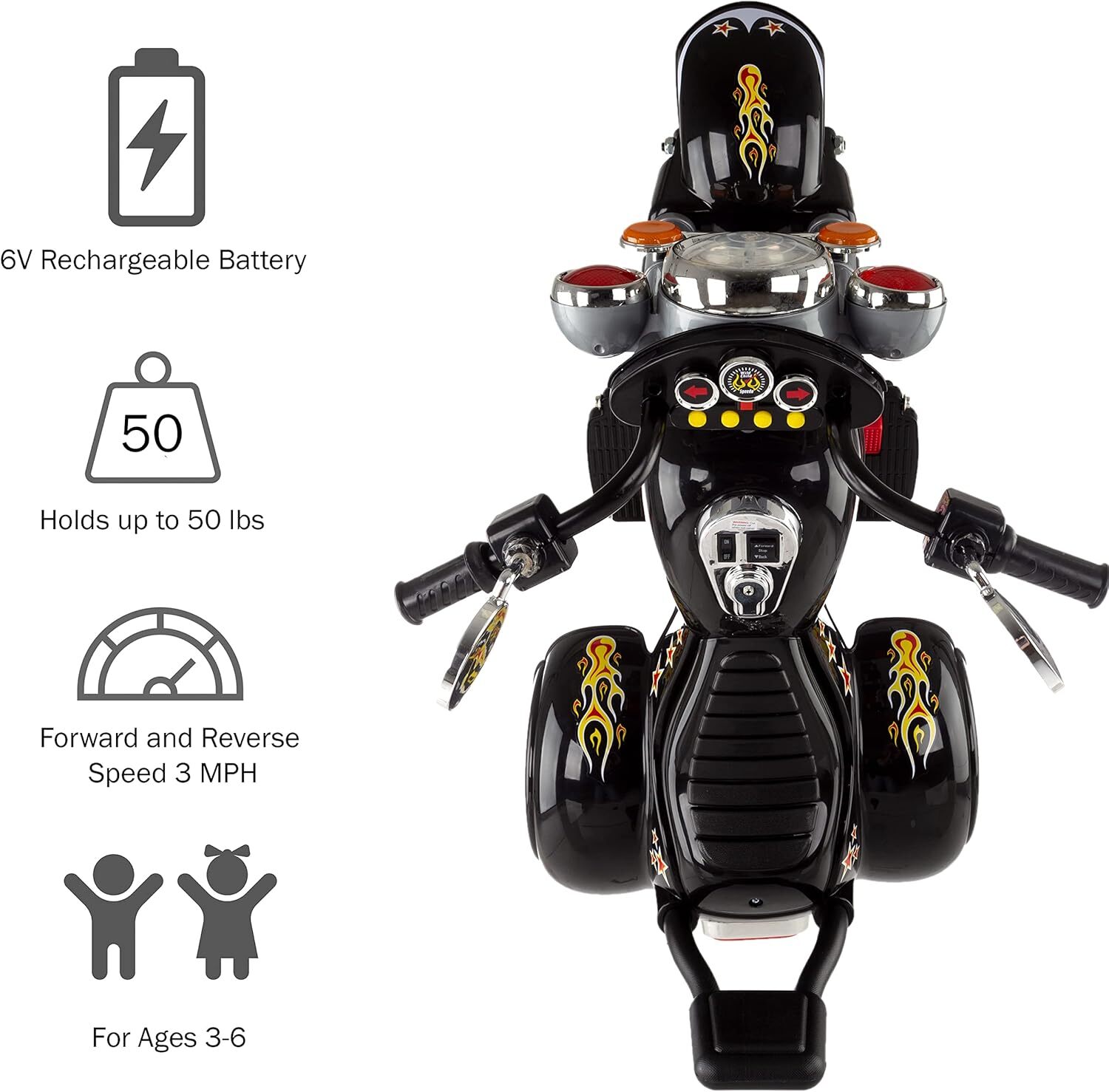 Electric Child Motorcycle Harley Davidson Battery Operated Bike Electronic Motor