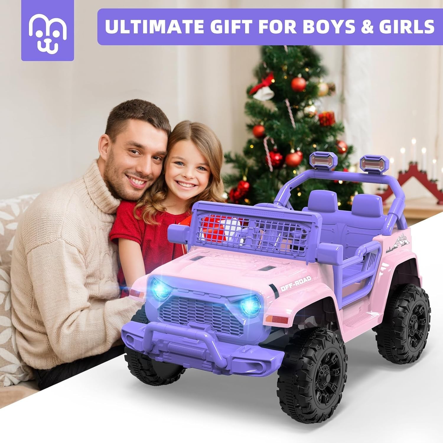 Carro Electrico Para Niños Coche Montable De Jugar Manejar Con Control Remoto..