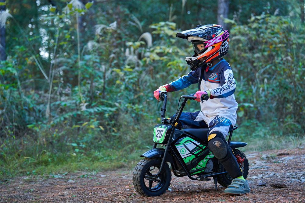 MotoTec 24v 250w Electric Lithium Powered Mini Bike Speed up to 10MPH – Black ✅