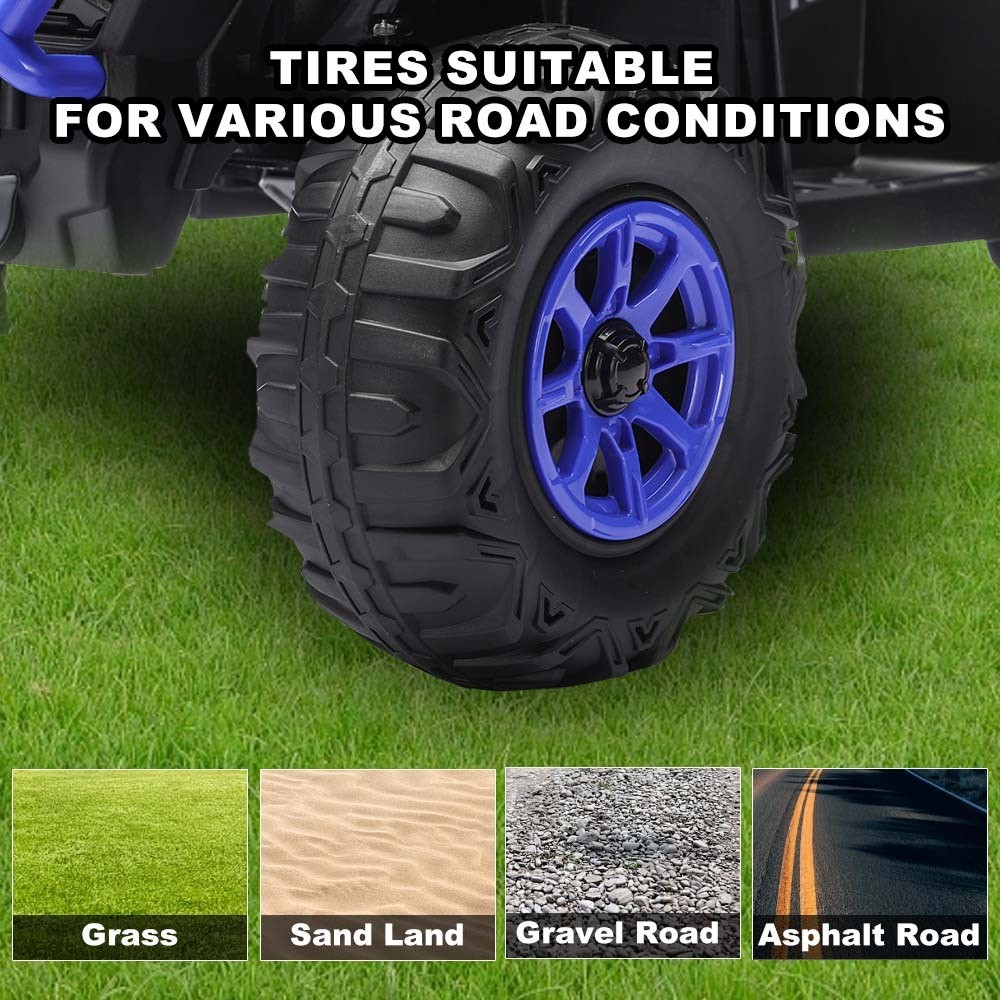 24V ATV Toy Cars for Kids Ages 3-8 Ride On Electric Vehicle