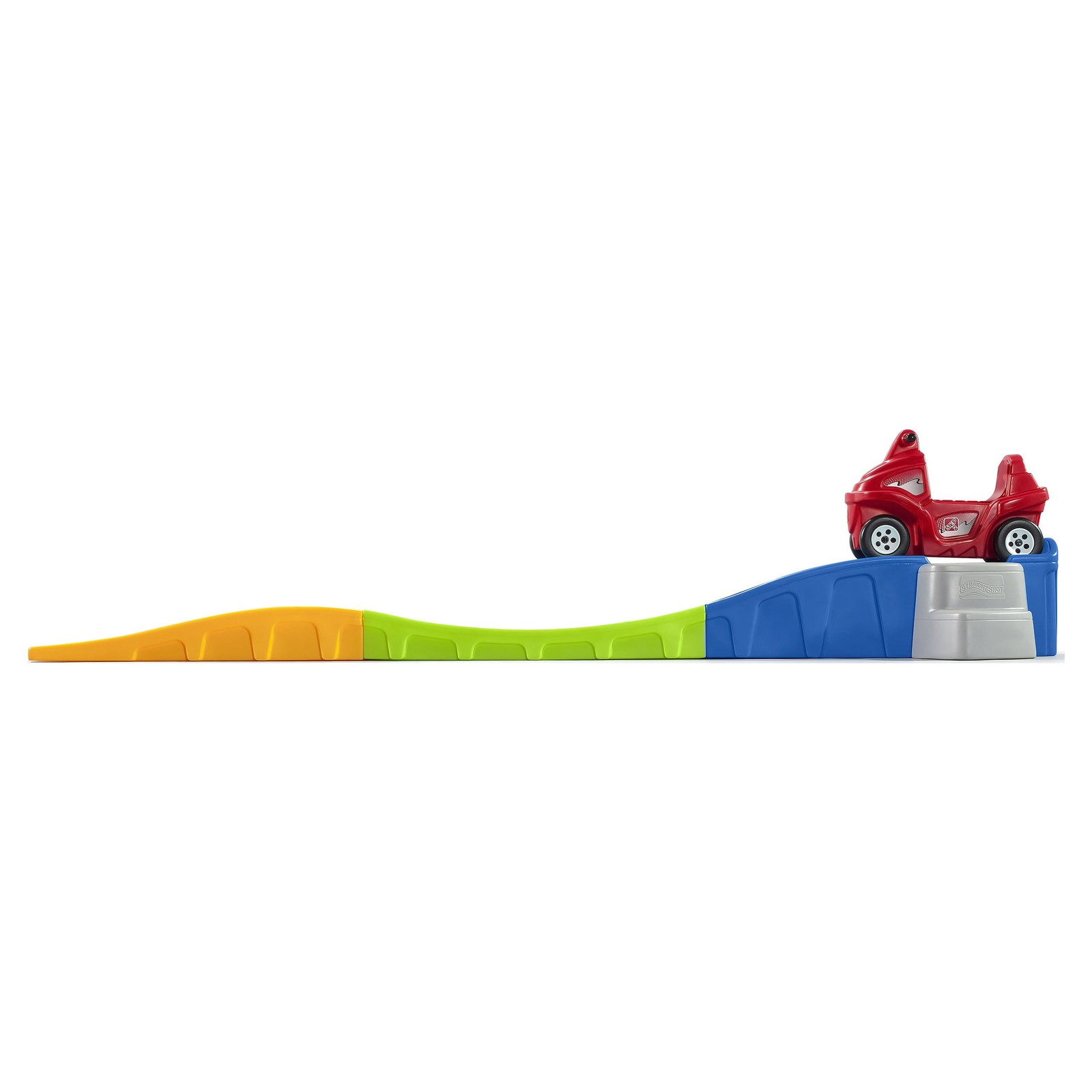 Kids Ride On Toy Car Roller Coaster Riding Track Indoor Outdoor Play Set