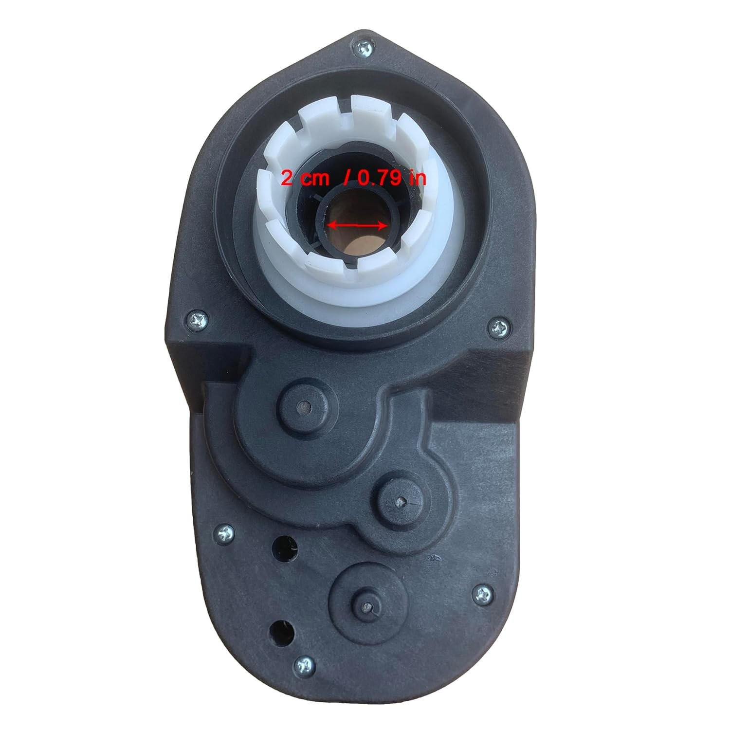24V Gearbox for Power Wheels Large Axle Hole 24Volt Motor 30000RPM with Gear Box