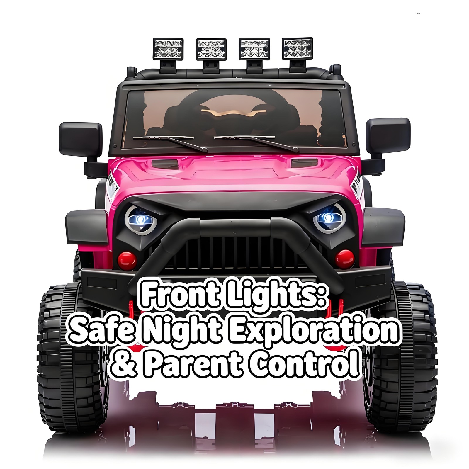 24V Kids Ride On Car Parent Remote 400W 4Wheel Susp Adj Speed USB