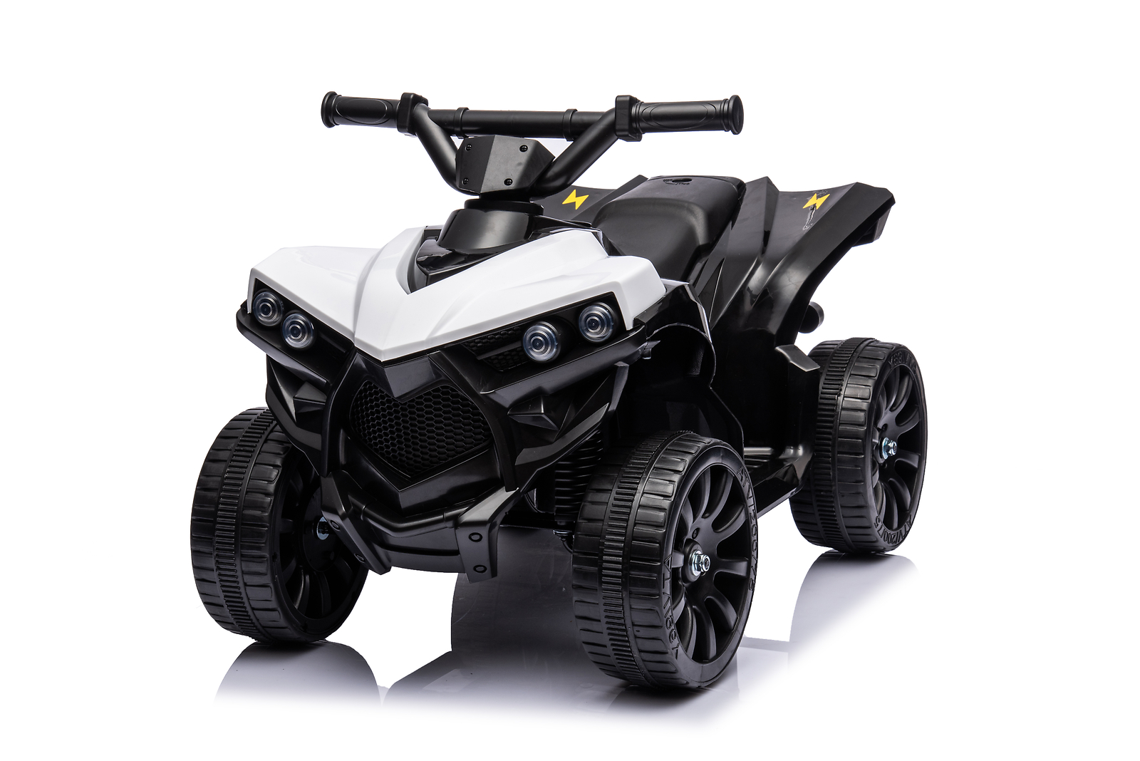 6V ATV Kids Ride on Quad Car Toy with LED Lights for Kids Toddler 3+ Years Old