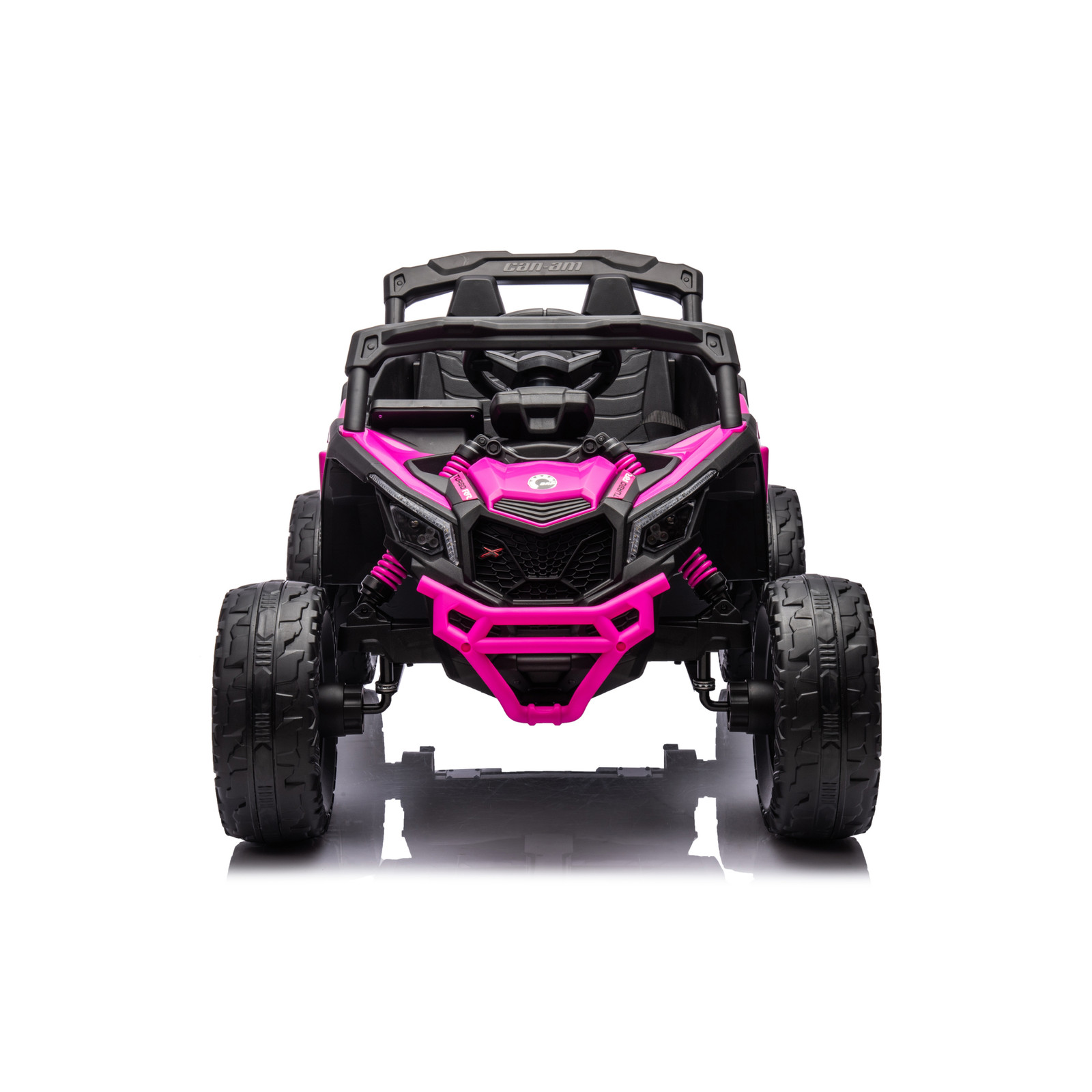 24V Can Am Maverick Kids Ride On UTV Electric Car 4×4 Toy Pink Remote Control