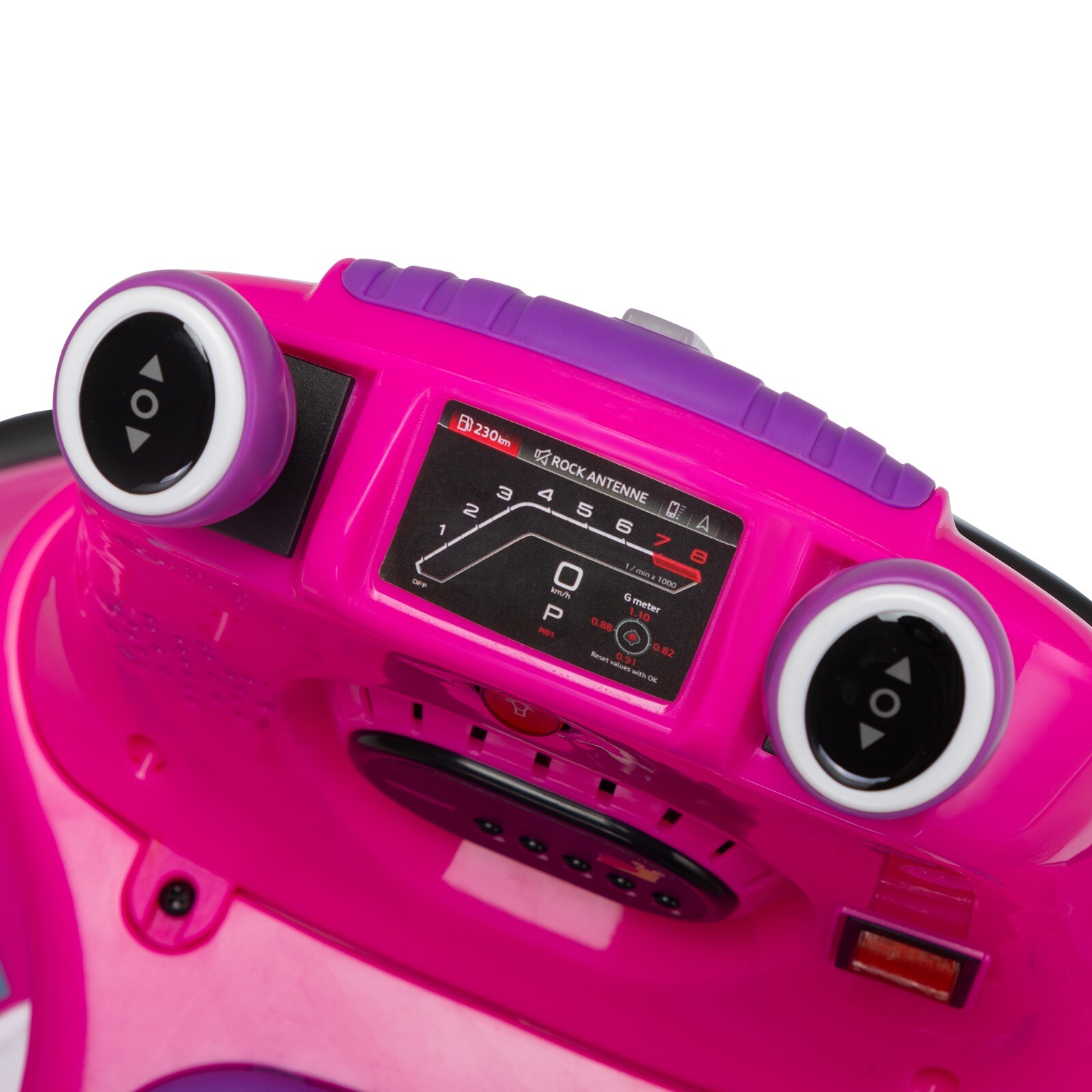TOBBI Toddlers Bumper Car 12v Baby Electric Ride On Snail Shape Toy ,360° Degree