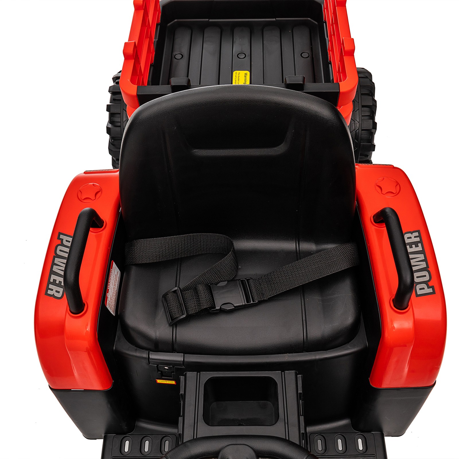 Ride on Tractor 24V 400W Powered Electric Tractor Toy electric car for kids Red
