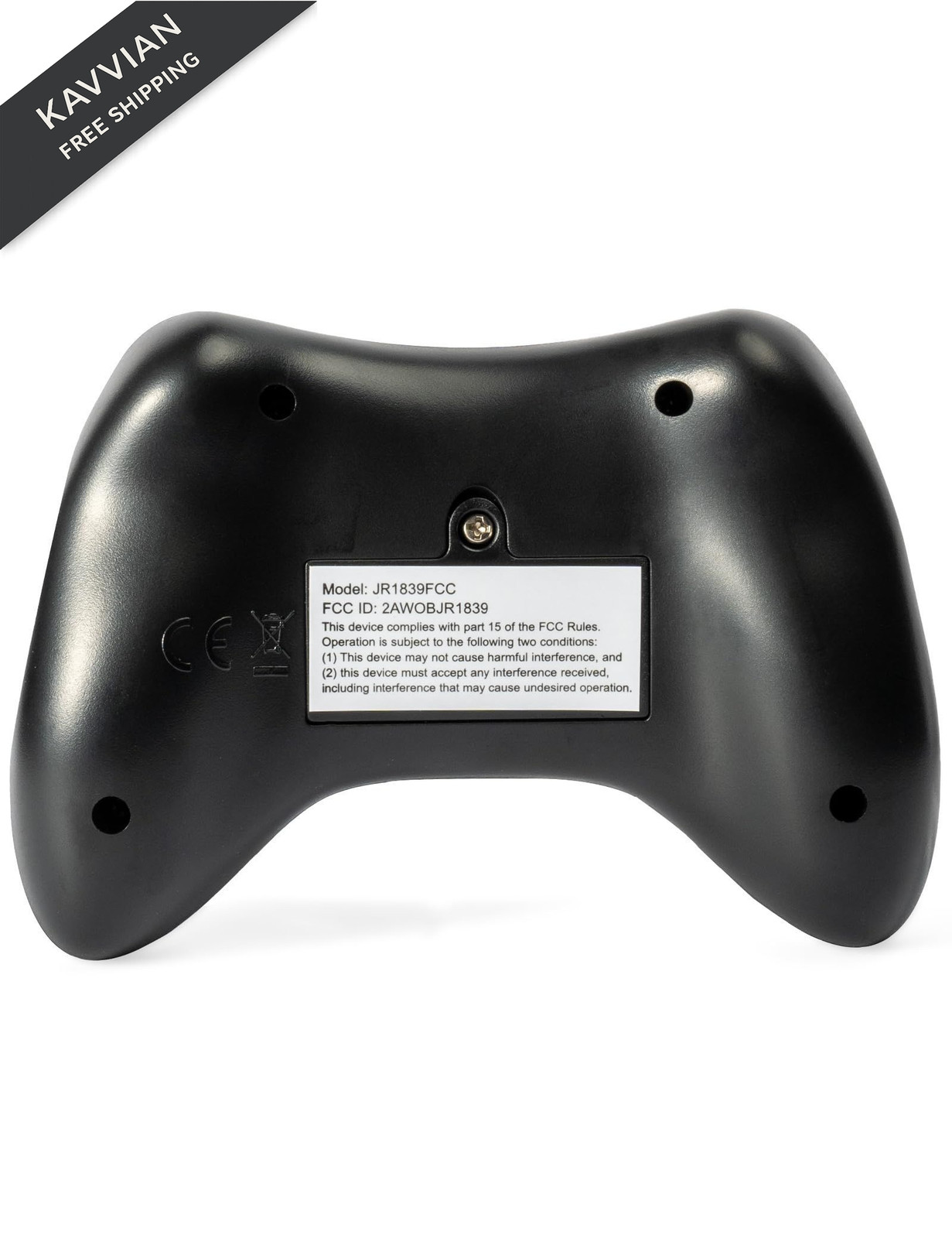 ToiCottage JR1839FCC remote control 2.4ghz Bluetooth for ride on Toys Black