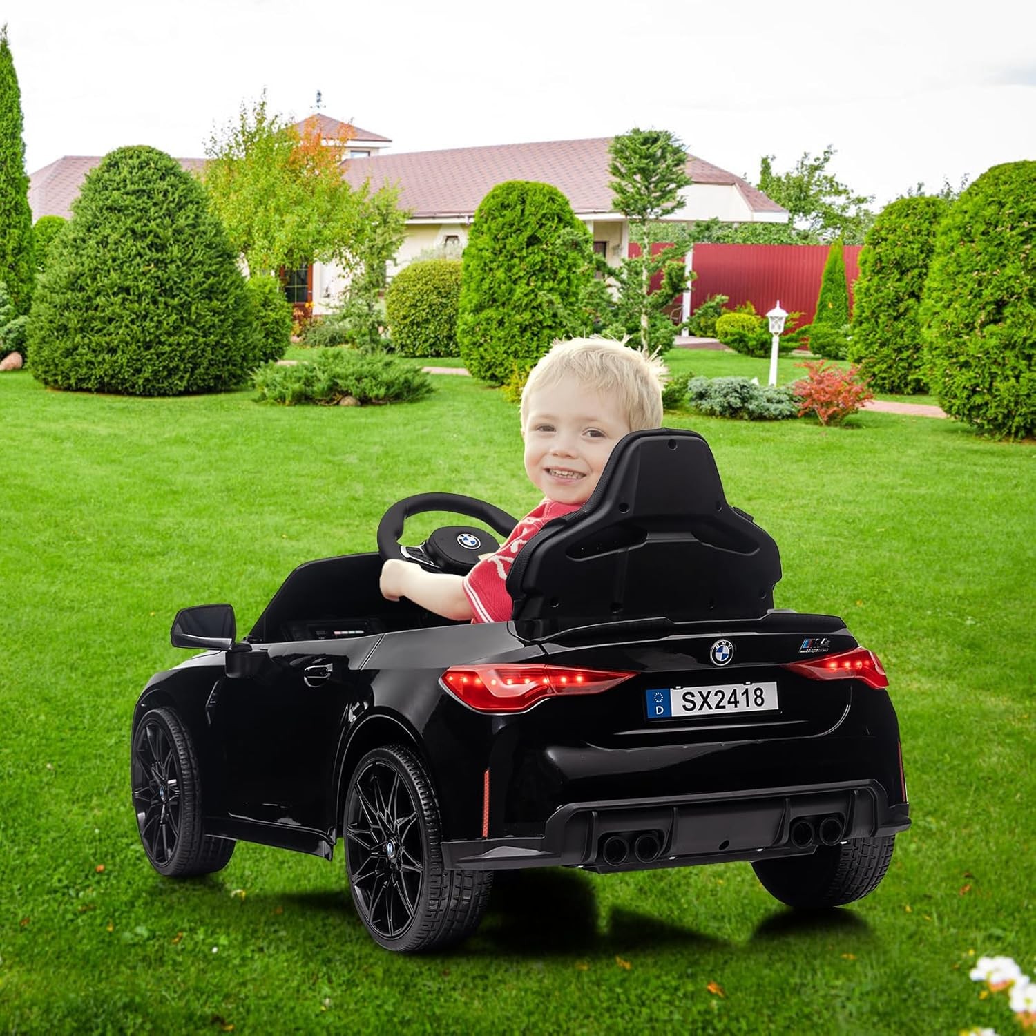 Toddler Electric Vehicle,Kids Ride On Car with Remote Control,for 37-83 Months