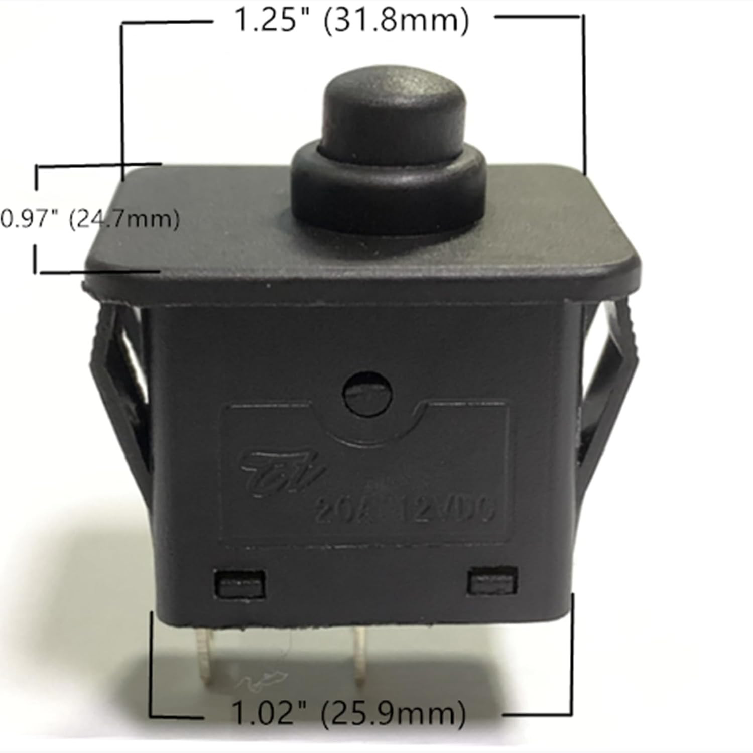 6V 12V 24V Replacement Parts for Ride on Toys Powered Vehicle Foot Pedal Switch