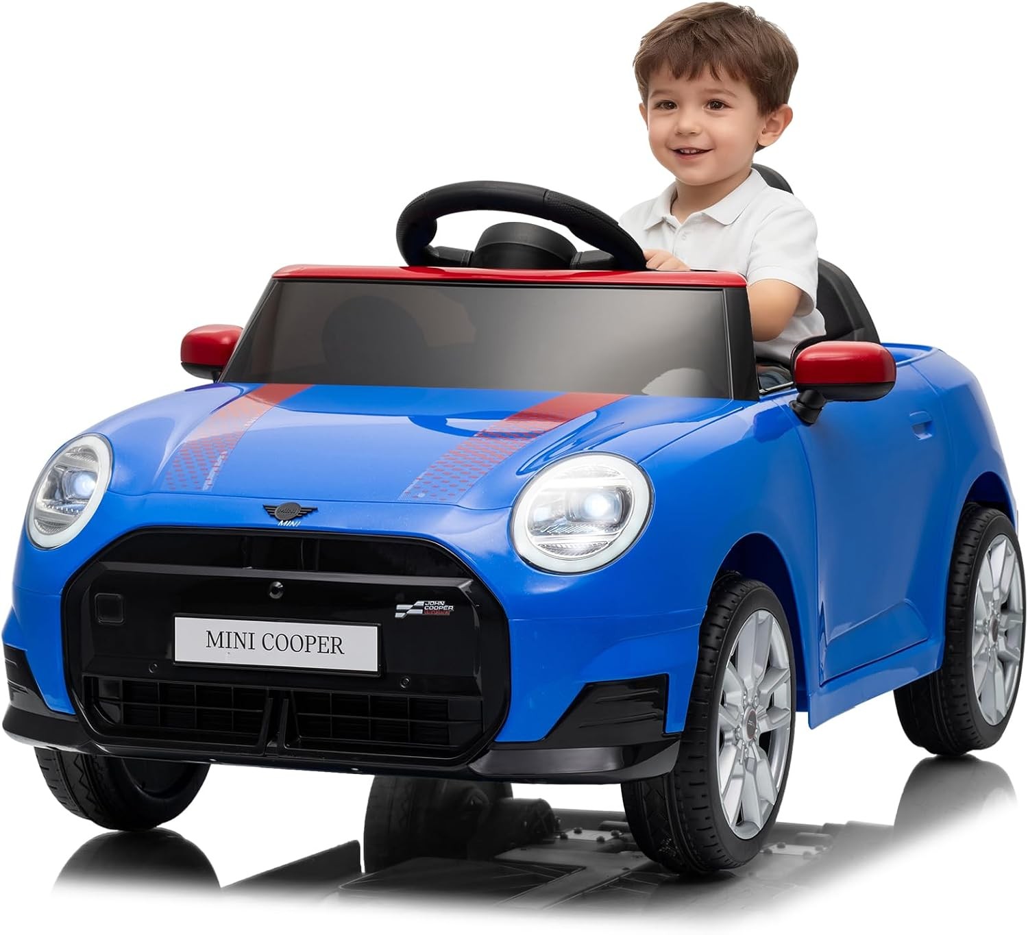 12V BMW Mini Cooper Licensed Ride on Car,Electric Ride on Toy,4.5Ah Battery New