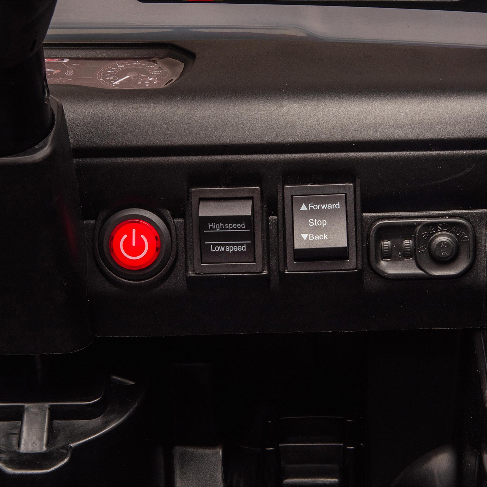 12V 4.5Ah LED Music Remote Licensed Dodge RAM 3500 Kids Ride On Police Truck Car