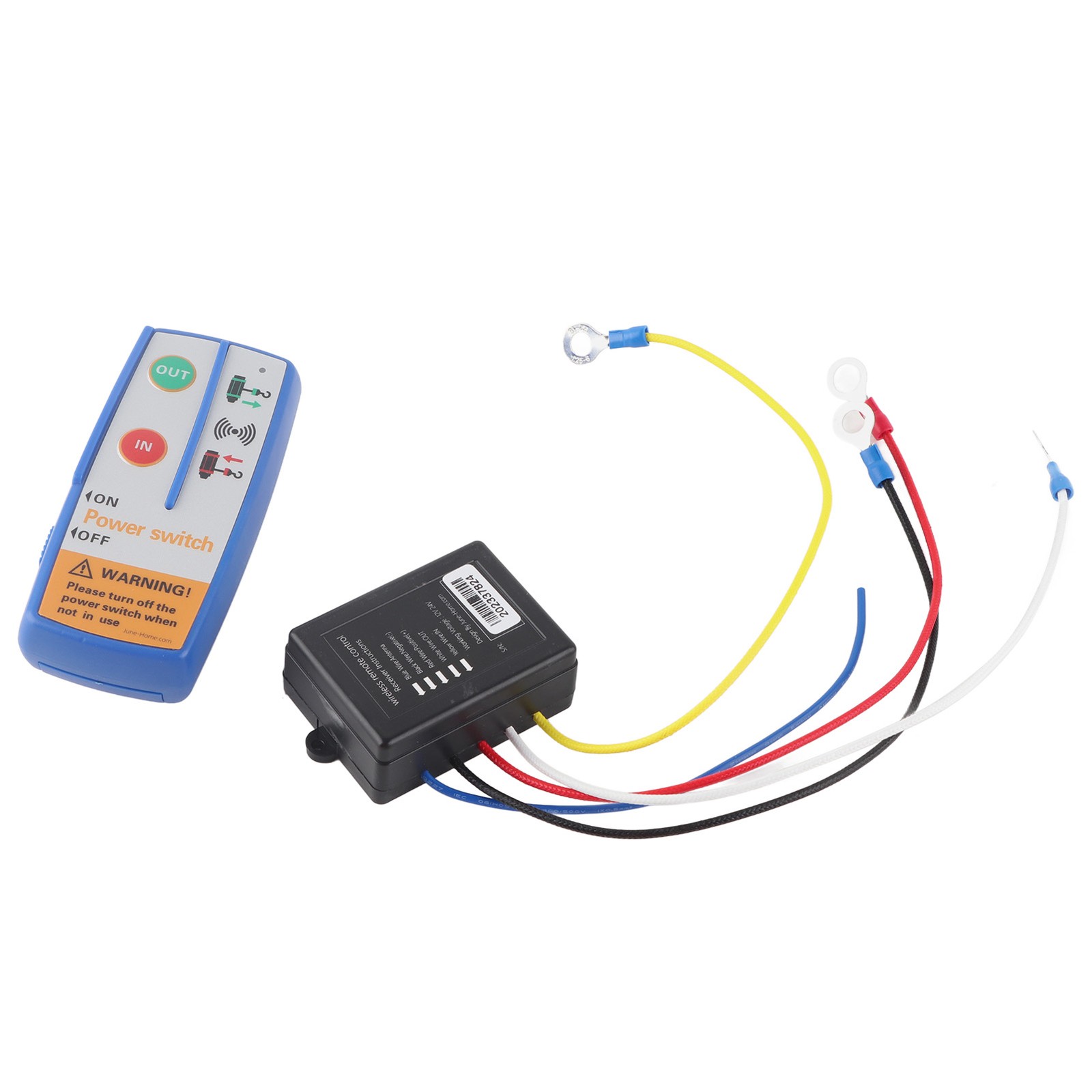 Wireless Winch Transmitter For Truck ATV SUV Remote Control System MRQS