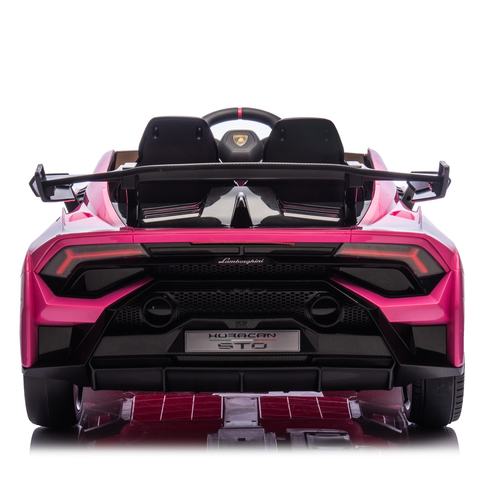 24V Kids Electric Ride On Drift Car Lamborghini Huracan Sto Speeds 1.86-5.59 MPH