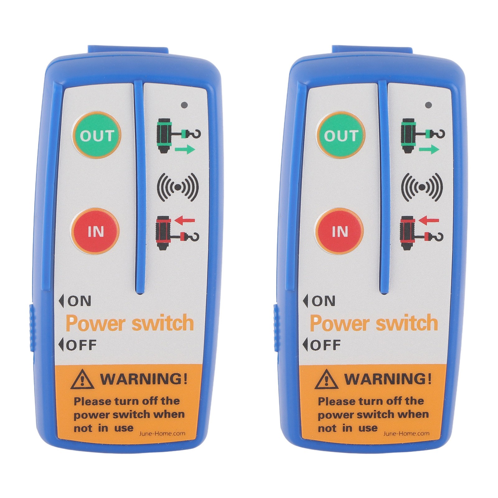Wireless Electric Winch Remote Control Power In Power Out For Truck ATV SUV IYSQ