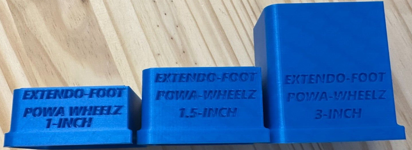 Power wheels 3-INCH Extendo-FOOT pedal Extension UNIVERSAL