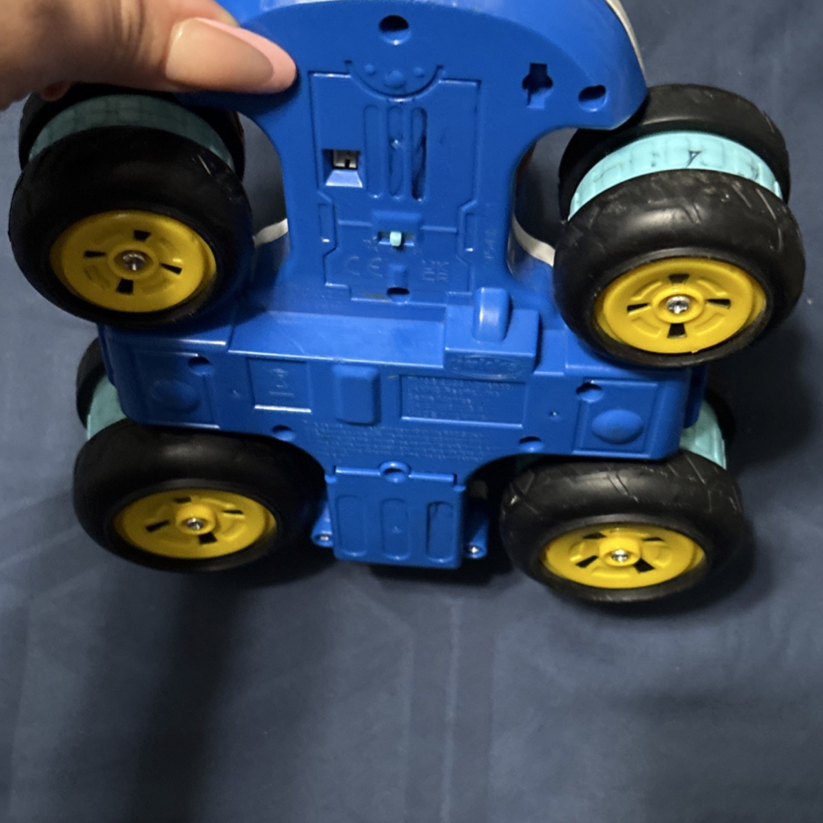 Jakks Super Mario Battery Operated Ride-On Toy Vehicle Red Blue Used