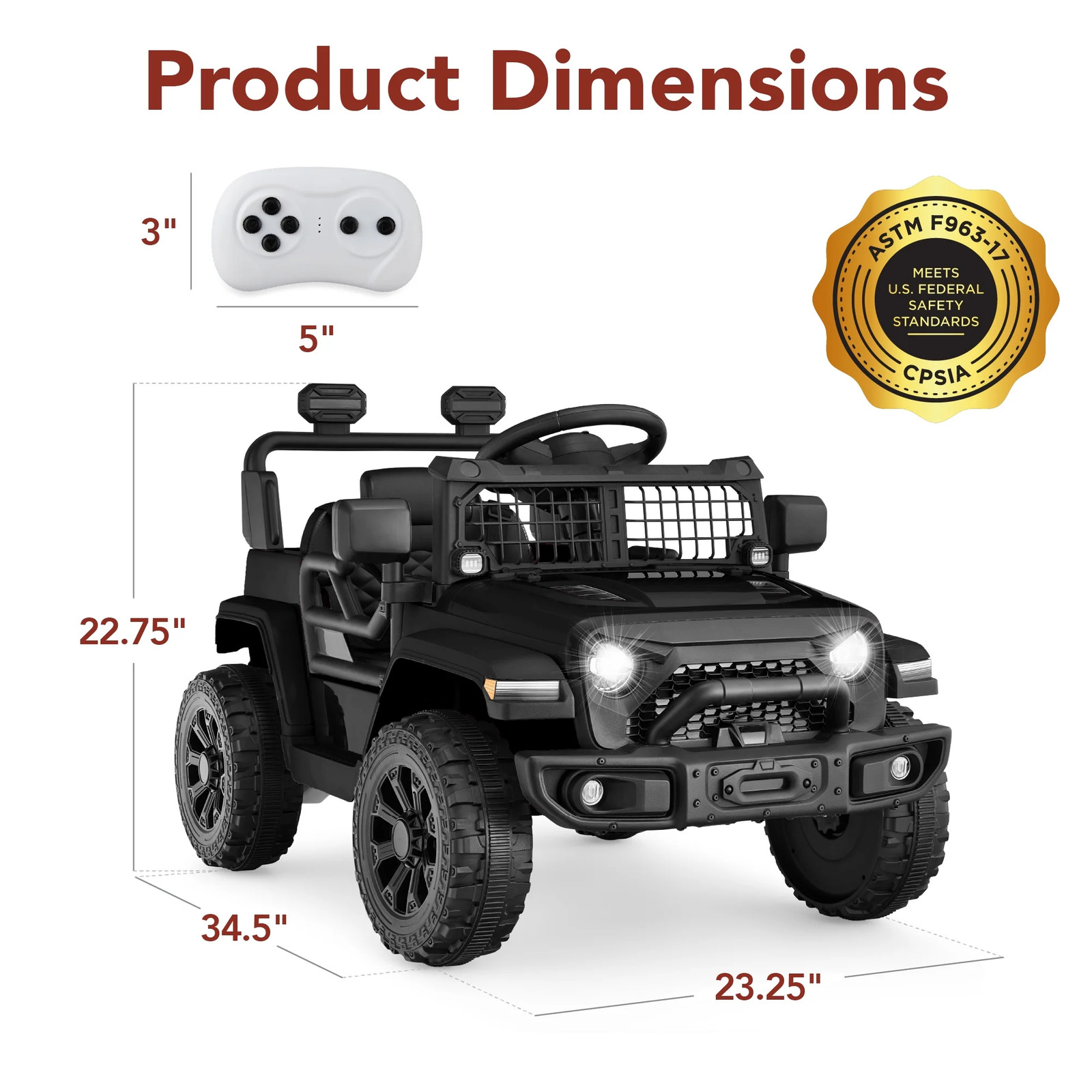 Carro Electrico Para Niños Coche Montable De Jugar Manejar Con Control Remoto..