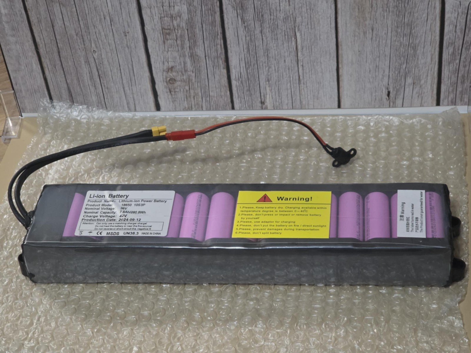 Keenso Battery Pack M365 Scooter 36V 7800mah Battery Pack Only Replacement
